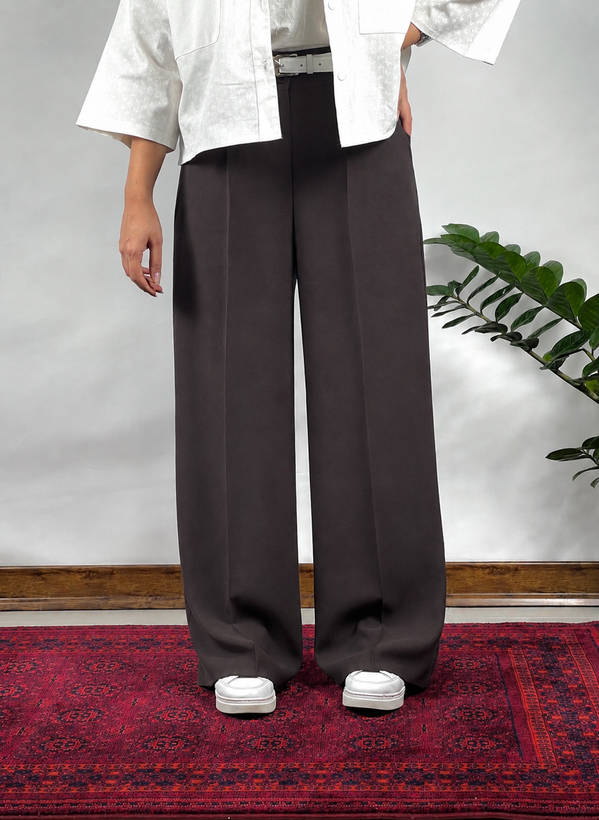 شلوار بگ ریزشی سیلک { کد ۴}